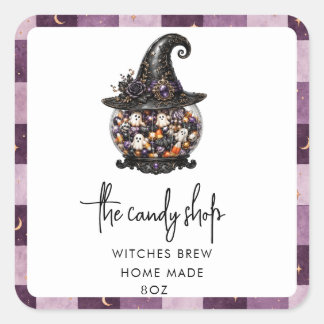Pegatinas de productos de Halloween vibrantes