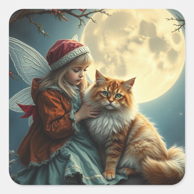 Pegatinas de productos lácteos festivos (Anverso)