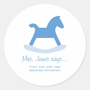 Pegatinas de profesores personalizados