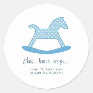 Pegatinas de profesores personalizados