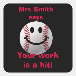 Pegatinas de profesores personalizados - el trabaj