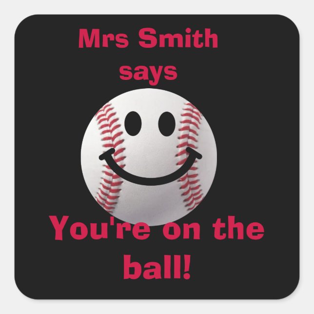 Pegatinas de profesores personalizados - en la pel (Anverso)