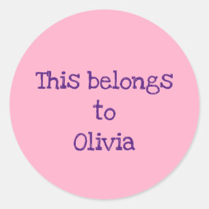 Pegatinas de propiedades personalizadas