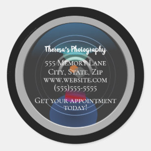 Pegatinas de publicidad de estudio de fotografía c