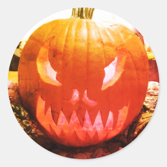 Pegatinas de Pumpkin O'Toole (Anverso)