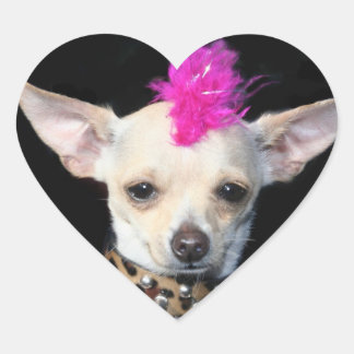 Pegatinas de punk Chihuahua