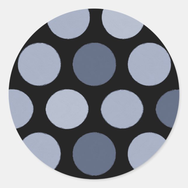 Pegatinas de puntos azules (Anverso)
