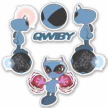 Pegatinas de Qwiby