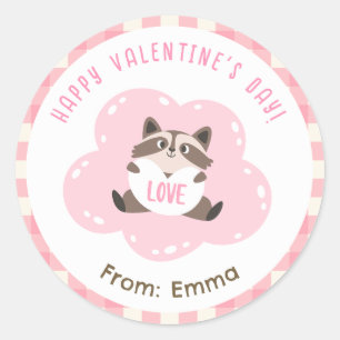 Pegatinas de Raccoon Valentine se burlan de los ni