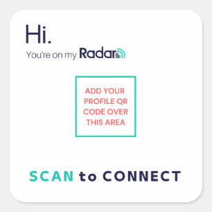 Pegatinas de RadarQR