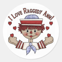 Pegatinas de Raggedy Andy