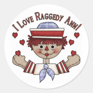 Pegatinas de Raggedy Andy