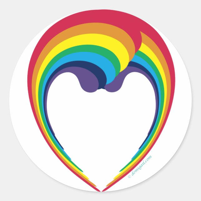 pegatinas de rainbow_face (Anverso)