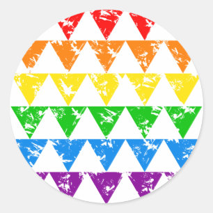 Pegatinas de Rainbow Triangles