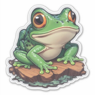 Pegatinas de ranas transforman lo normal en lo ext