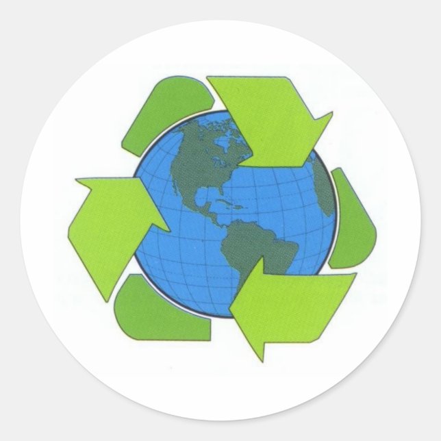 pegatinas de reciclaje (Anverso)