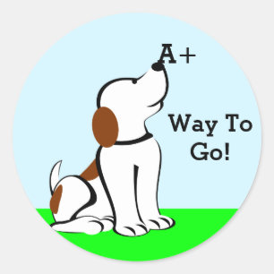 Pegatinas de recompensa de grado