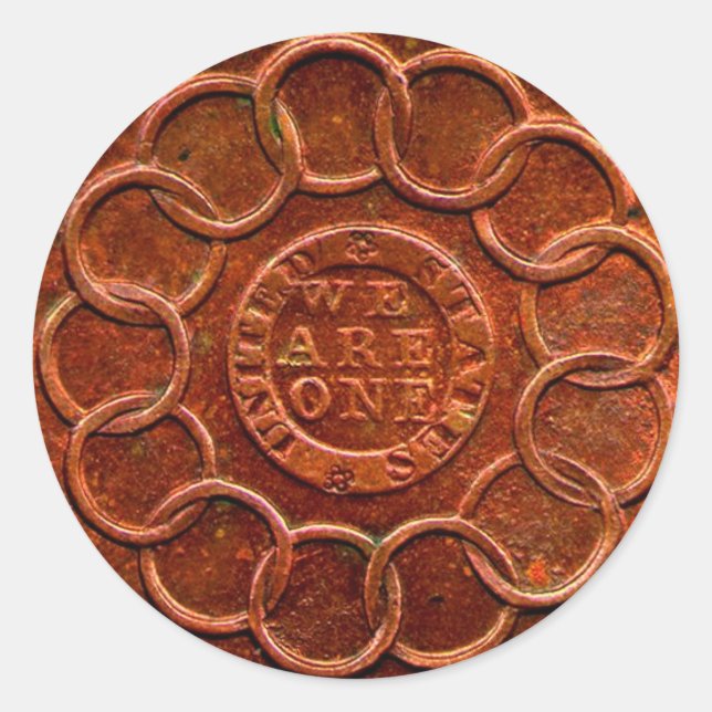 Pegatinas de recompensa de monedas de cobre (Anverso)