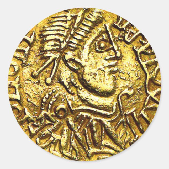 Pegatinas de recompensa de monedas de oro (Anverso)
