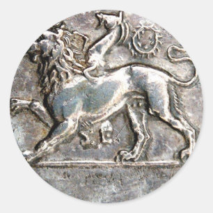 Pegatinas de recompensa de monedas plateadas