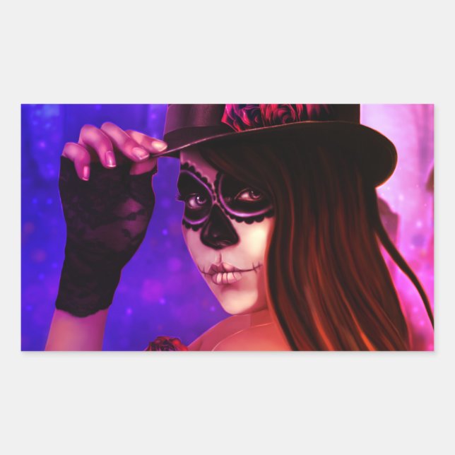 Pegatinas de Recordando los Muertos (Anverso)