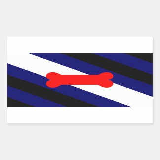 Pegatinas de Rectángulo de la Bandera del Orgullo