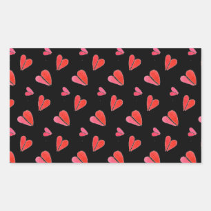 PEGATINAS de Rectángulo MINI HEARTS II