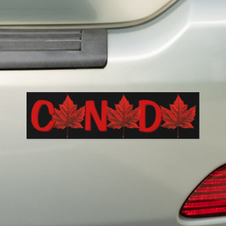 Pegatinas de recuerdo de Canada Bumper Sticker Can
