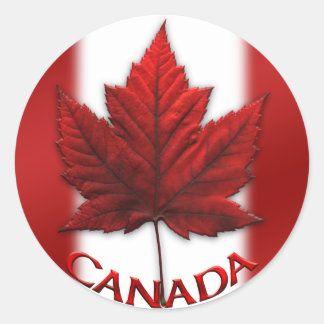 Pegatinas de recuerdo de Canadá Pegatinas de hojas