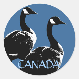 Pegatinas de recuerdo de Canadá Pegatinas de oca d