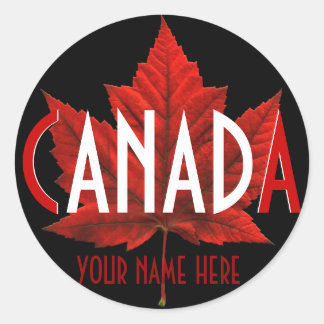 Pegatinas de recuerdo de Canadá Personalizado Pega