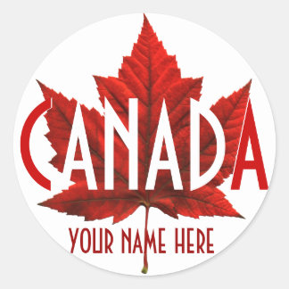 Pegatinas de recuerdo de Canadá Personalizado Pega