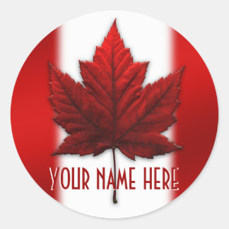 Pegatinas de recuerdo de Canadá Personalizado Pega