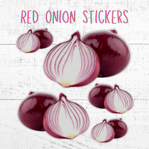 Pegatinas de Red Onion