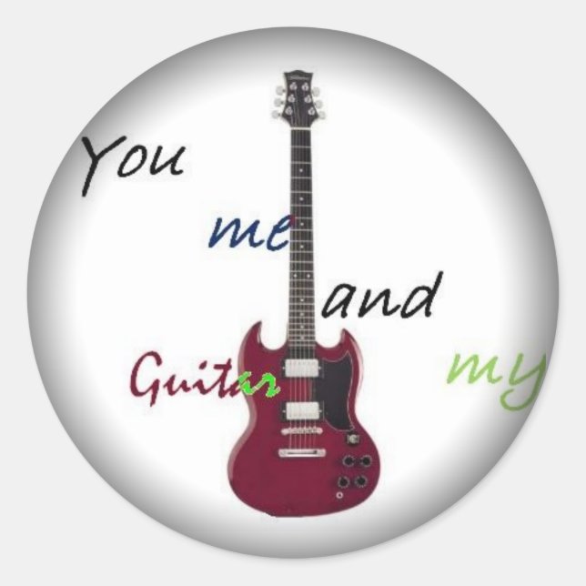 Pegatinas de redondeo de moda a negro - Personaliz (Anverso)