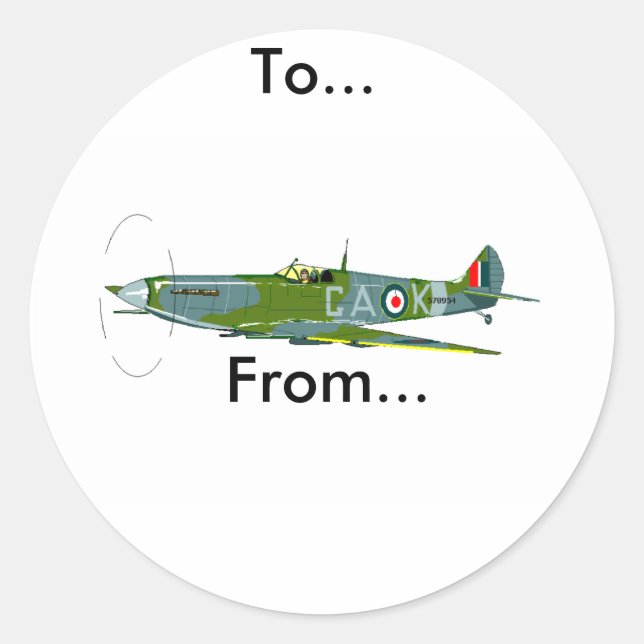 Pegatinas de regalo (Anverso)