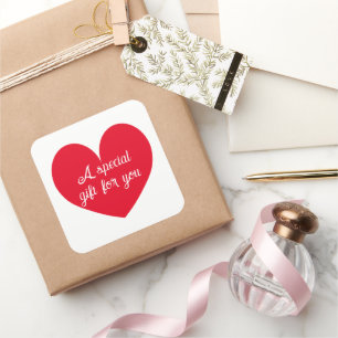 Pegatinas de regalo de El día de San Valentín de c
