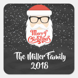 Pegatinas de regalo de Guay Santa Claus Glasses
