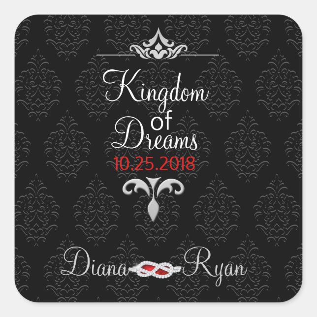 Pegatinas de Regalo de Tiempos Negros (Anverso)