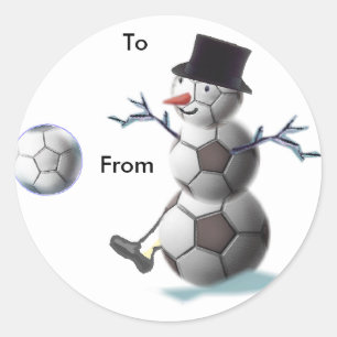 Pegatinas de regalo de vacaciones de Navidades de