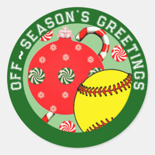 Pegatinas de regalo de vacaciones de Navidades de 