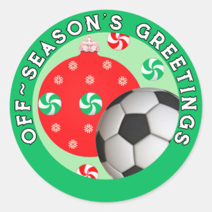 Pegatinas de regalo de vacaciones de Navidades de 
