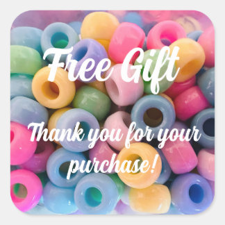 Pegatinas de regalo gratuitos para los clientes - 