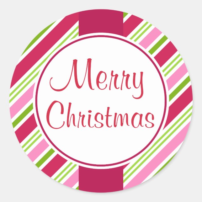 Pegatinas de Regalos de Regalo de Regalo de Navida (Anverso)