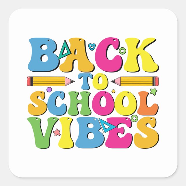 Pegatinas de Regreso a la Escuela (🌟 Learning looks better with these cheerful vibes!)