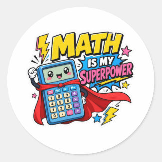 Pegatinas de Regreso a la Escuela | Las Matemática