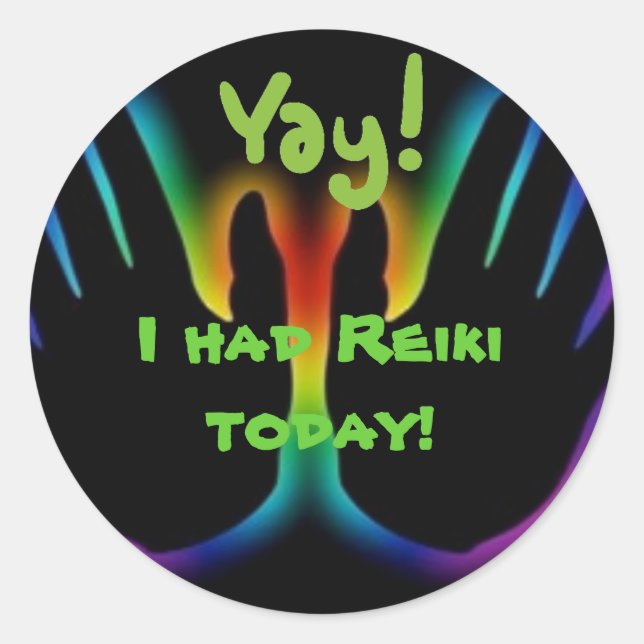 Pegatinas de Reiki para niños (Anverso)
