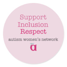 Pegatinas de Respeto de Inclusión de Apoyo