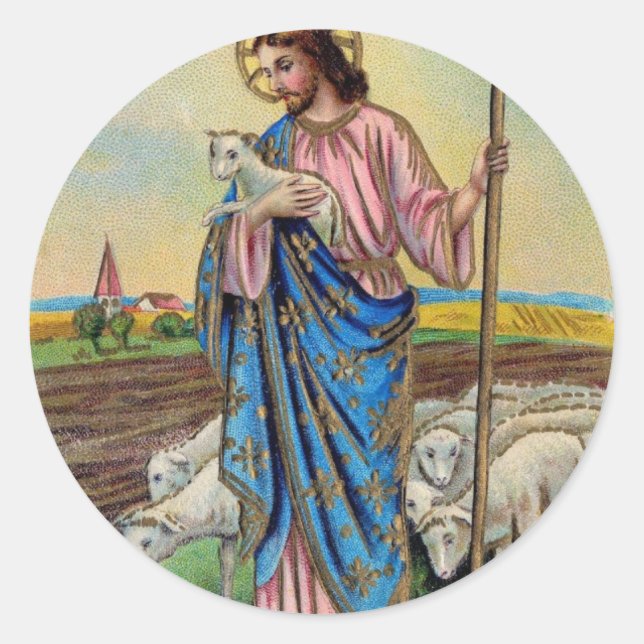 Pegatinas de Resurrección de Pascua (Anverso)