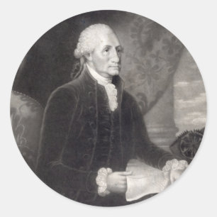 Pegatinas de Retrato de George Washington